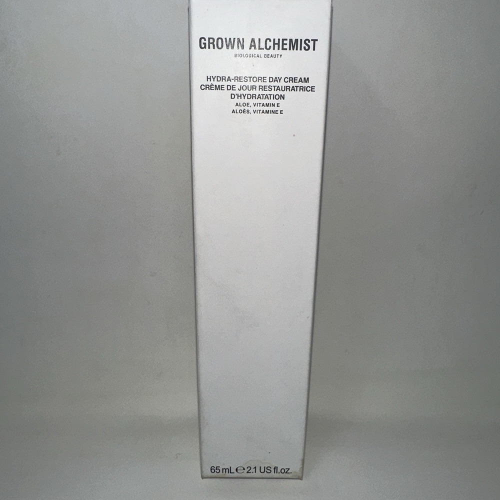 Grown Alchemist Hydra-Restore Day Cream Moisturizer Aloe & Vitamin E‎ 65mL/2.1oz